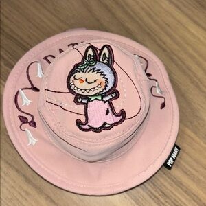 Labubu Fall in wild  Bucket Hat Mini Bag - DATURA (pink) collection